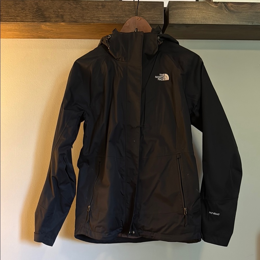 The North Face Midnight Black HyVent Jacket